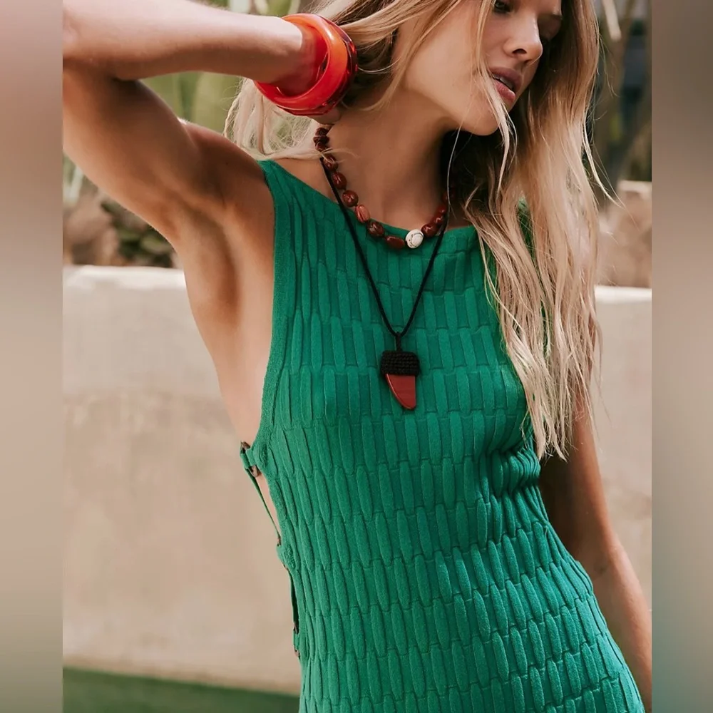NWT Free People Eleanor Pendant Necklace